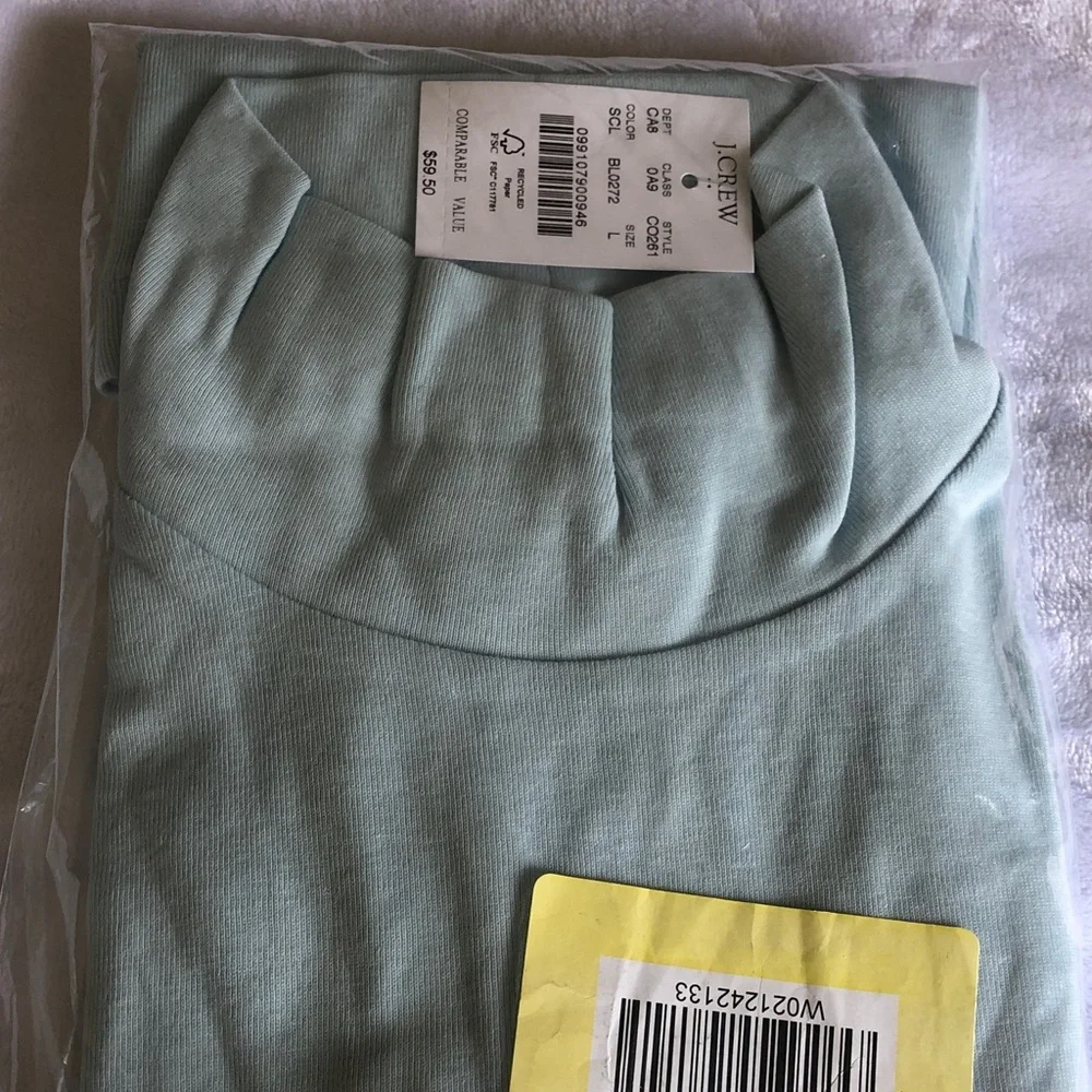 J. Crew light blue Crewneck Sweater